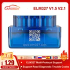 Новейший мини ELM327 V1.5 V2.1 считыватель кодов Bluetooth-совместимые диагностические инструменты для автомобиля ELM 327 Авто OBD2 сканер для Android IOS
