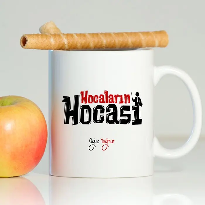 

Персонализированная белая чашка Hocaların Mentor-2-1