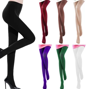 Колготки женские, эластичные, черные, по оптовой цене