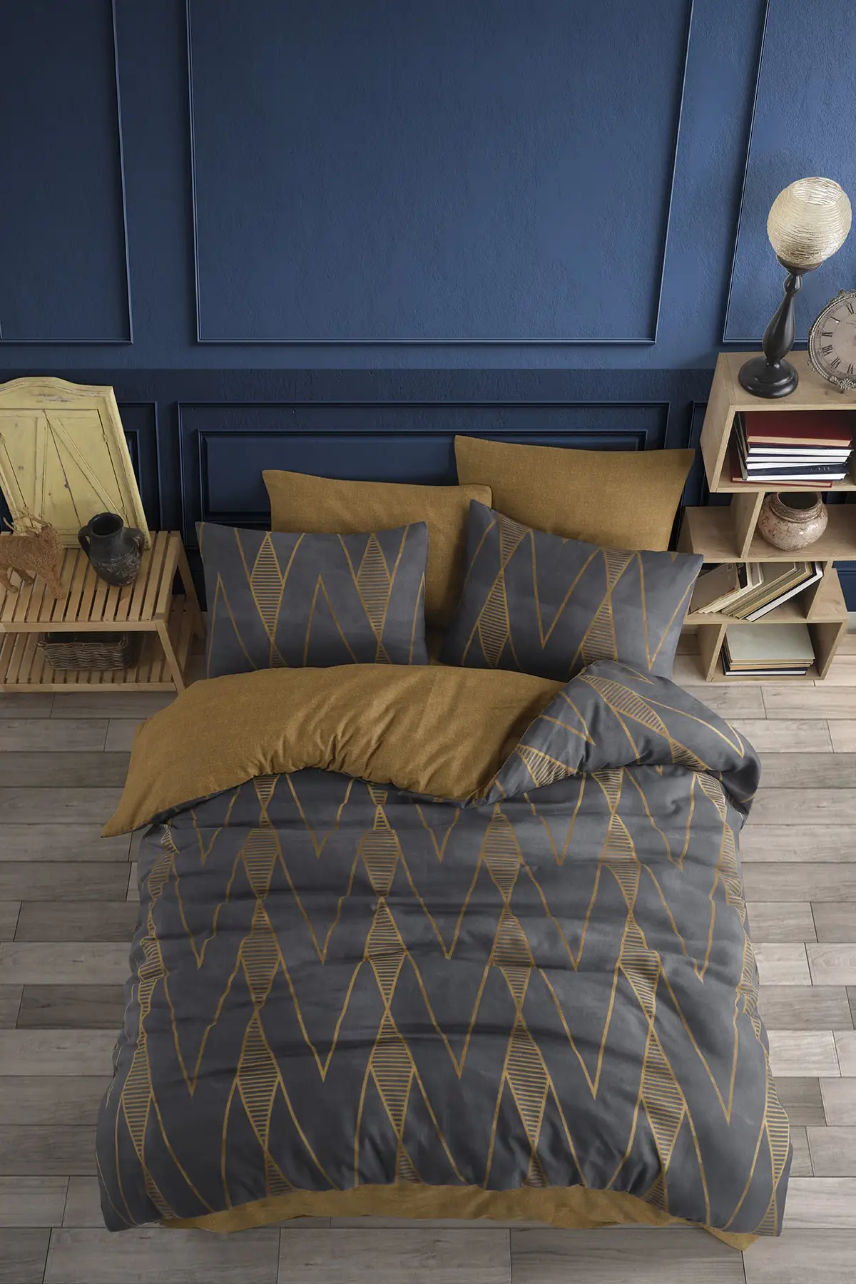 

Набор из двух пододеяльников Pamuxu Home Piramid 200x220 см