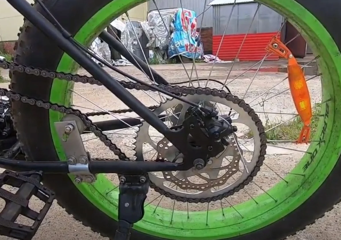 Мотовелосипед 26 BLACK MONSTER фэтбайк Motorcycle fatbike |