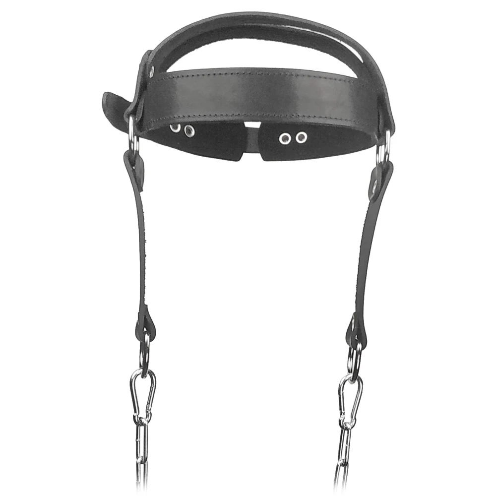 Упряжь для тренировки шеи ReKoy FG043 тренажёр мышц кожаный|Встроенные тренажеры| |