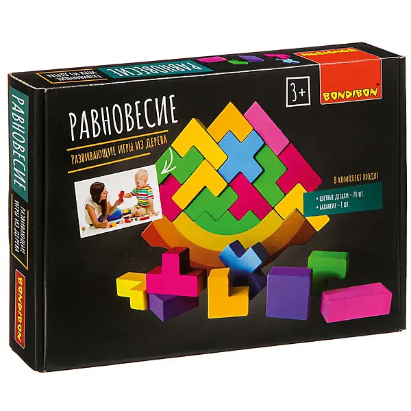 Развивающая игра-баланс Bondibon Равновесие | Игрушки и хобби