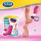 Оригинальный Scholl Velvet Smooth, забота о ногах, инструмент Электрическая Шлифовальная Пилка Для ног, розовый с алмазными кристаллами от Scholl Velvet Smooth,