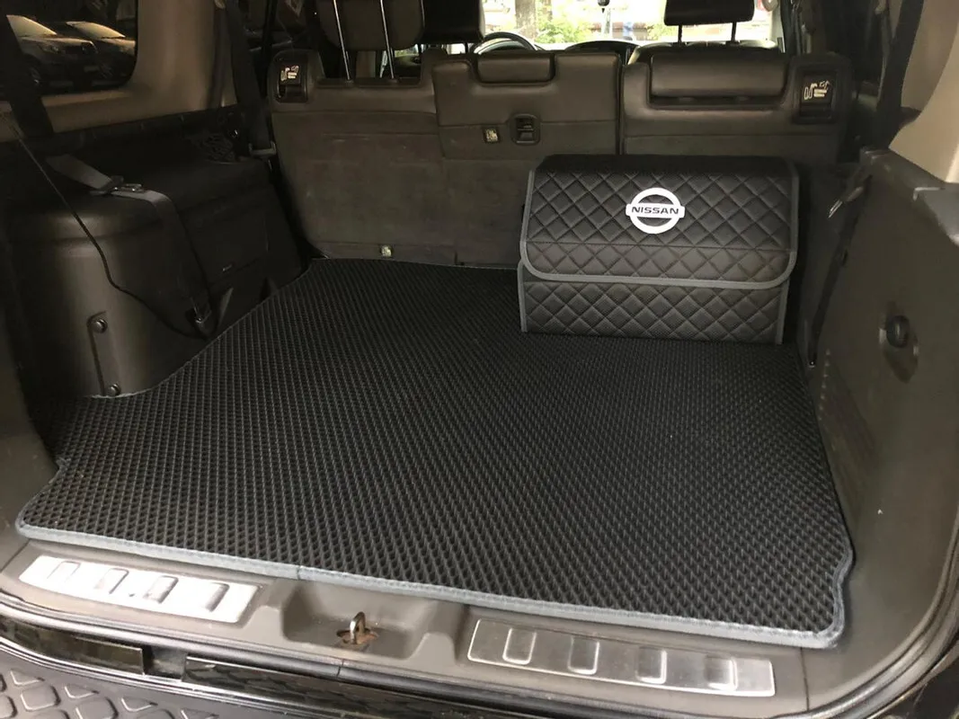 Автомобильный коврик в багажник Jeep Compass 2018 - настоящее время (багажник) ViceCar |