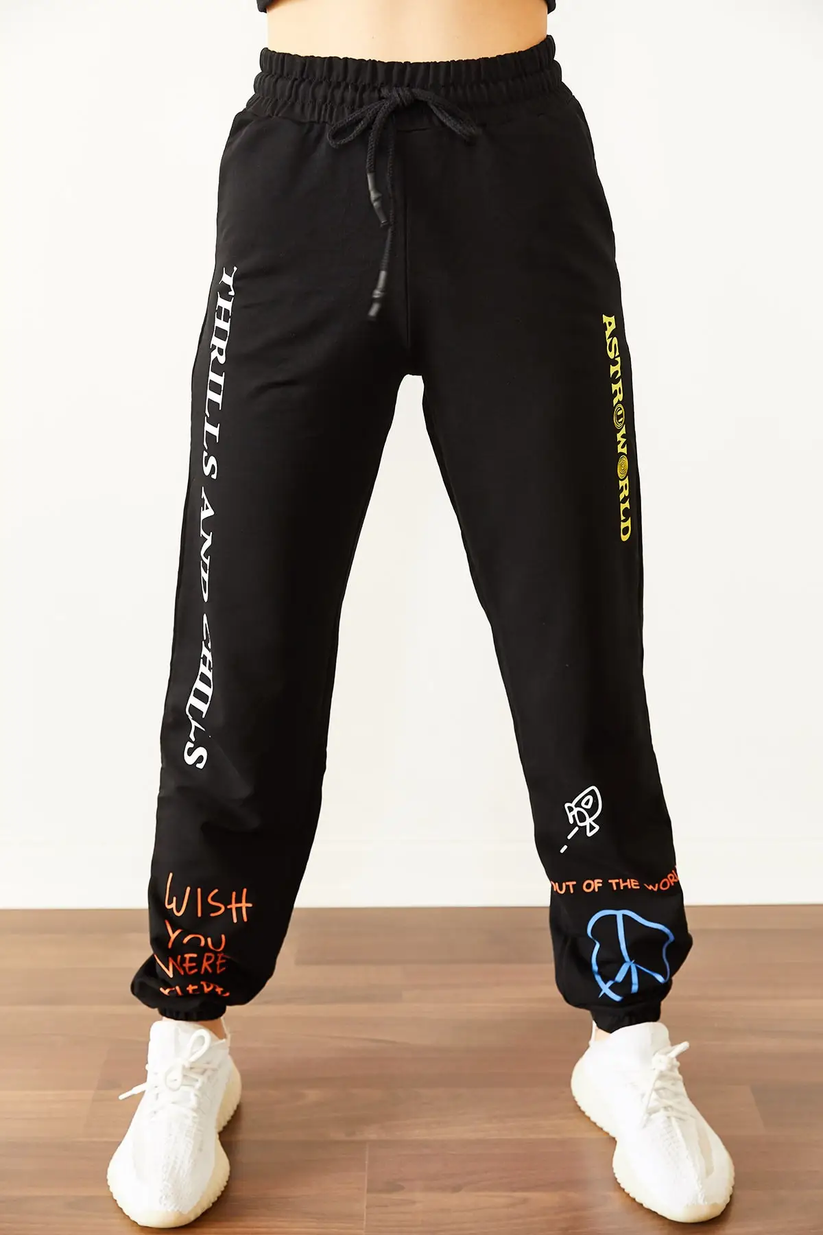 ŞERBETS 2020 autumn winter joggers pants sweatpants korean style dropshipping shein
