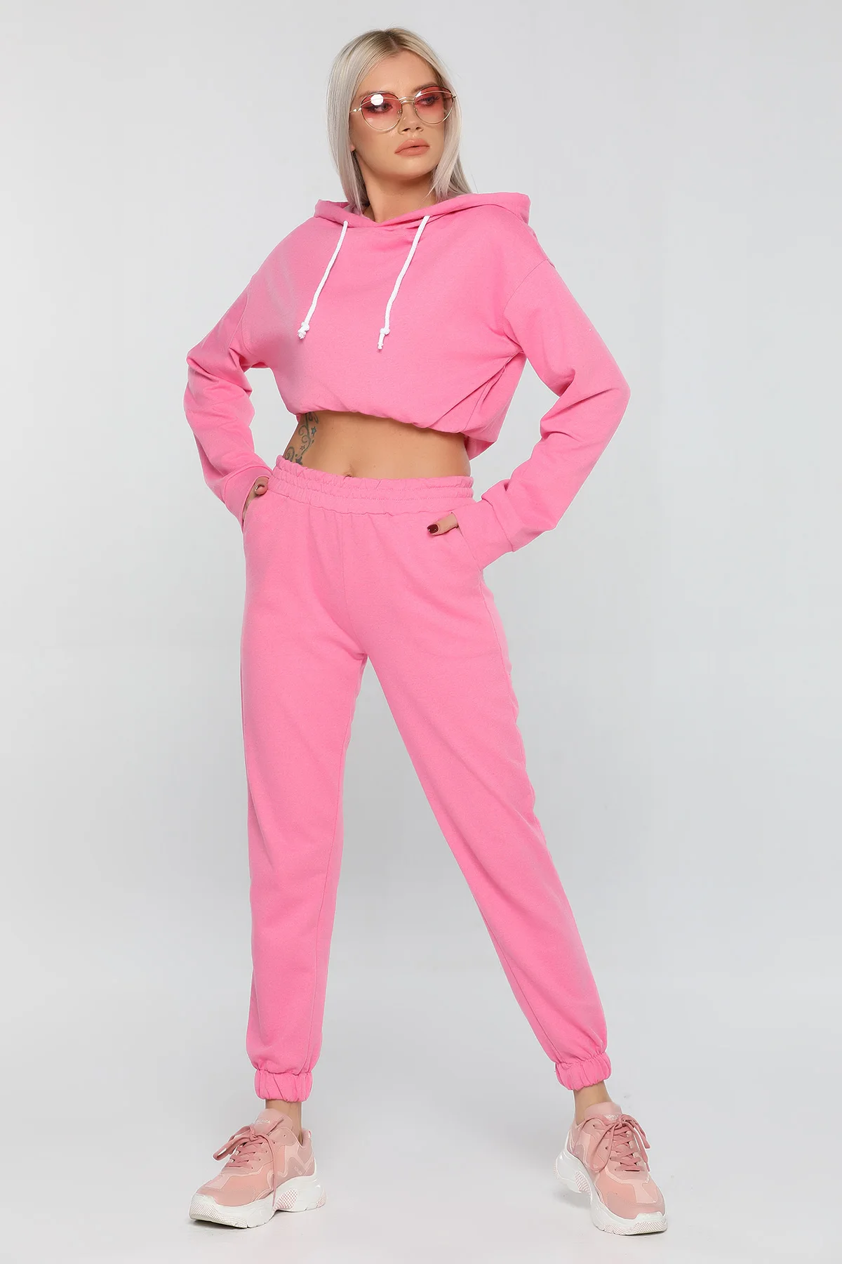 

2021 women's two-piece Set outfits Spring Tracksuit top and pants Long sleeve casual Femme jogging casual sports suit fashion