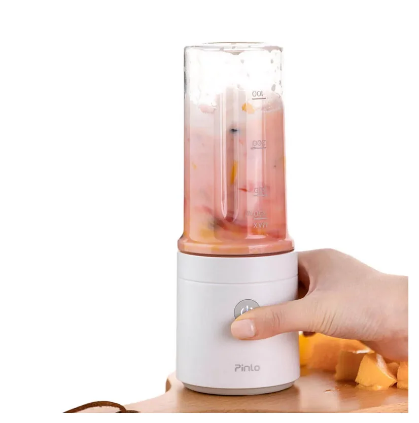 Блендер Xiaomi Pinlo Hand Juice Machine cоковыжималка для фруктов Youpin 350 мл портативная USB PL-B007W2W