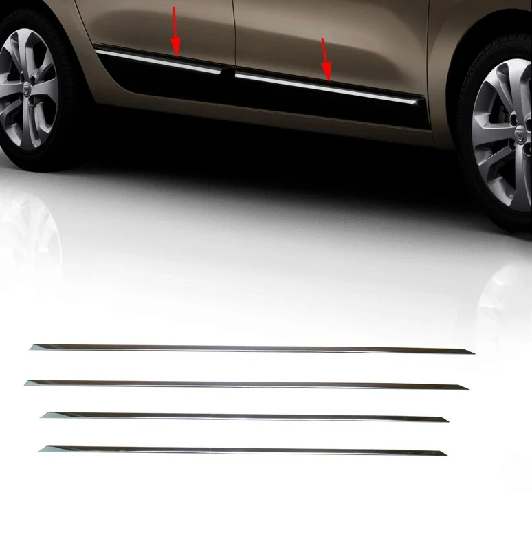 

Dacia Lodgy Chrome Side Door Streamer Stainless Steel (2013-)