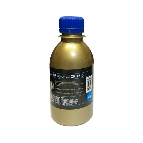 Тонер для HP Color LJ CP 1215 1515 1518 1525 СМ1312 CM1415 (фл 45 Cyan синий Chemical MKI) Gold ATM | Компьютеры и