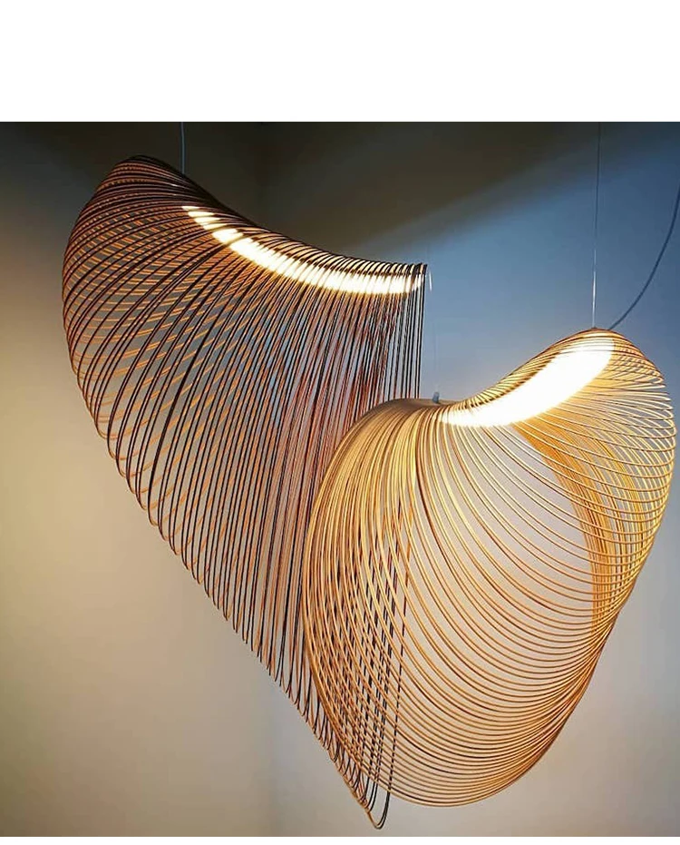 Продажа Скандинавская Современная Минималистичная дизайнерская индивидуальная Минималистичная гостиная столовая Кофейня спальня деревянная све...