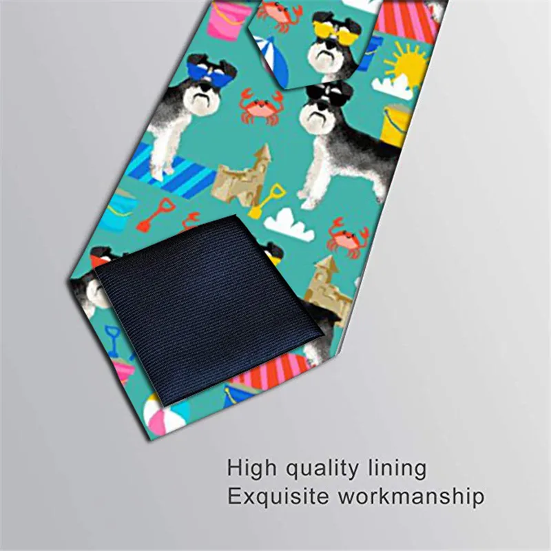 Забавный галстук с принтом фортепиано классический цветной цветочной вышивкой