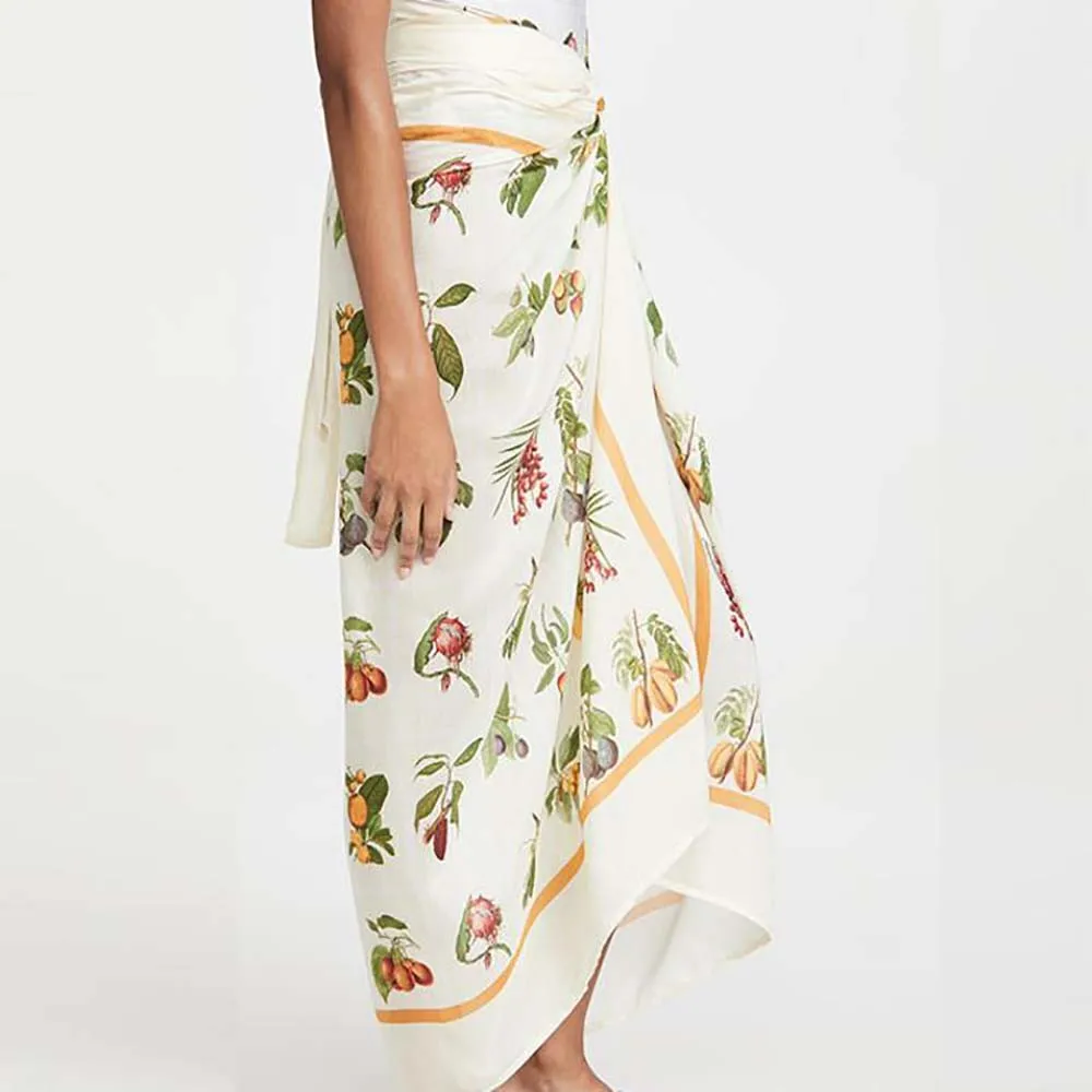 Купальник с винтажной юбкой новинка 2022 стильный женский купальный костюм