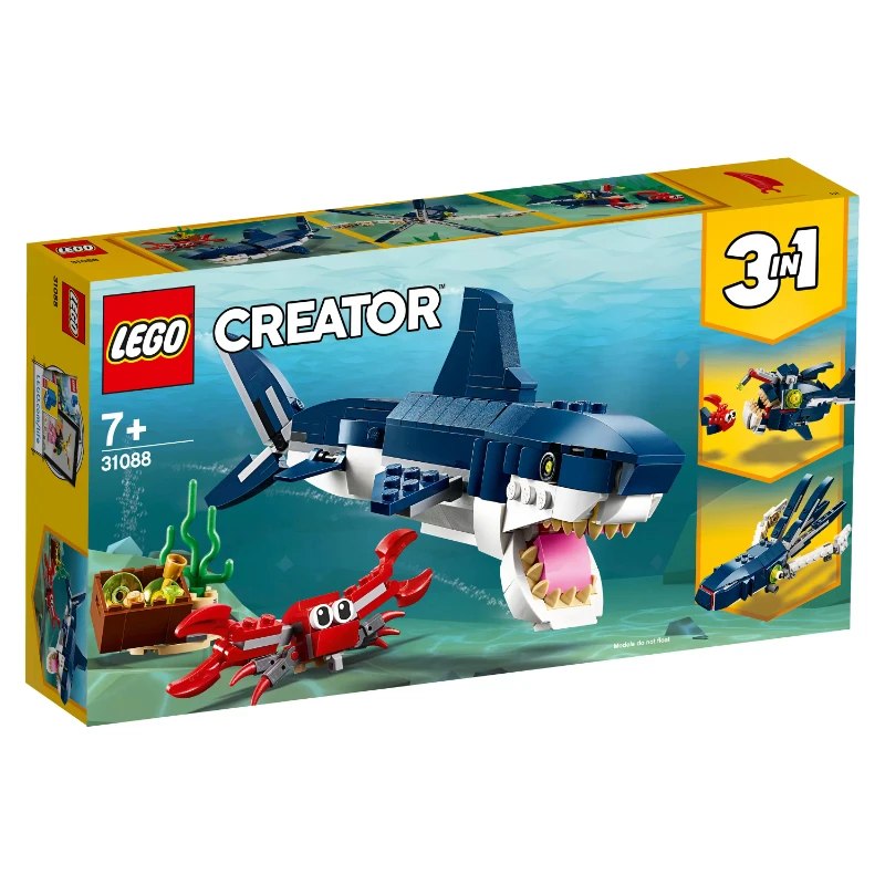 Конструктор LEGO Creator (Креатор) 31088 Глубоководные животные 7+ | Игрушки и хобби