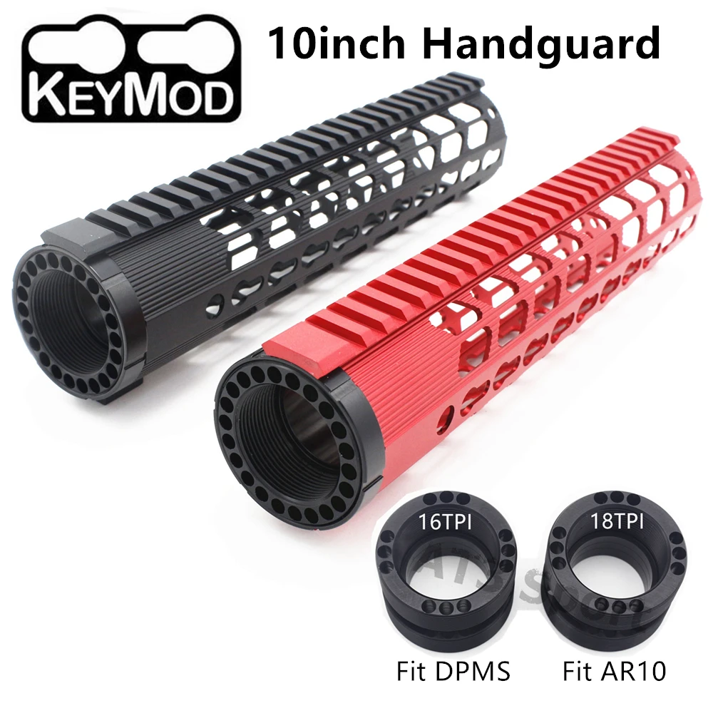 10 дюймов Keymod бесплатно ствольная накладка подъемный рельс с монолитной Топ