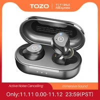 tozo nc9 tws true wireless bluetooth earphones with stereo with mic bass earbuds audio sound headset %e2%80%8bwith 2microphones