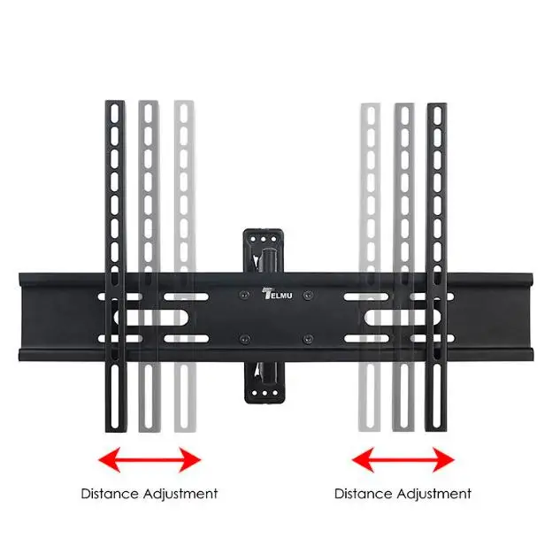Универсальный тонкий 4 кг черный Кронштейн для телевизора плоская панель ТВ