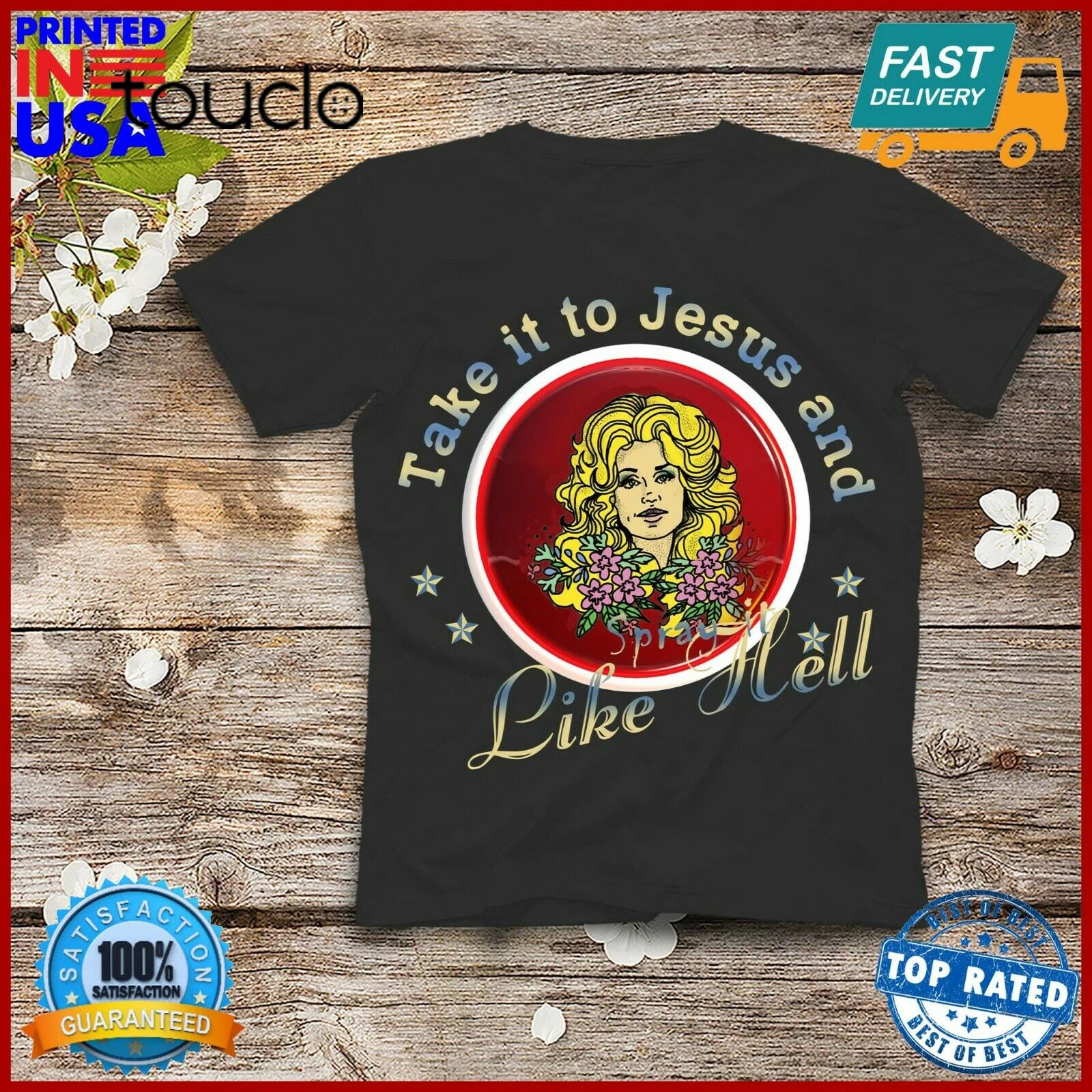 

Dolly Parton Bluegrass Singer Country Music Legend T Shirt NL 114