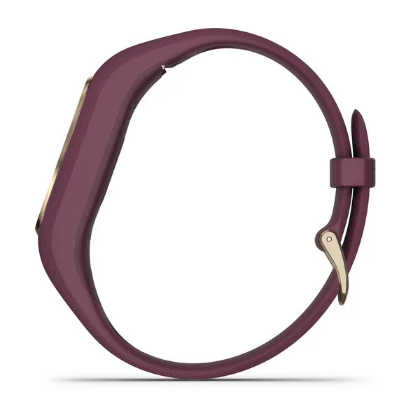 Фитнес-браслет Garmin Vivosmart 4 бордовые с золотом | Электроника