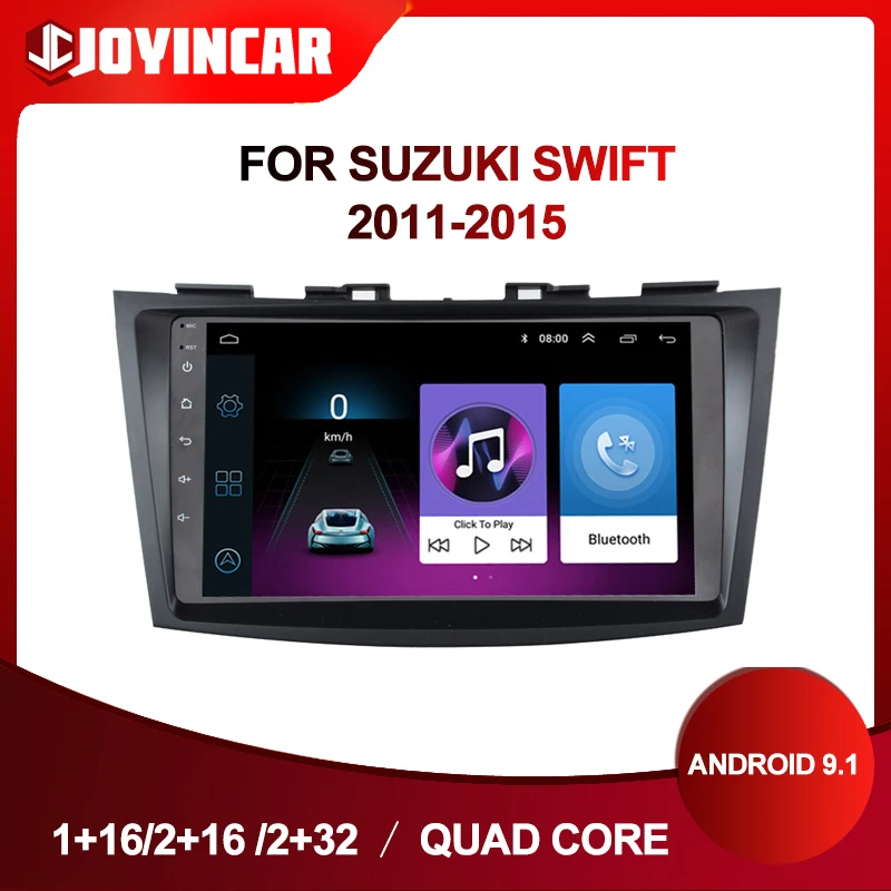 Автомагнитола 2 din 9 дюймов Android 1 мультимедийный видеоплеер для Suzuki Swift 2011 2015 GPS