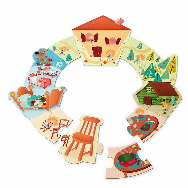 Пазл &quotМаша и три медведя&quot |