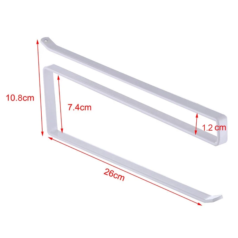 

Kitchen Roll Paper Holder Towel Hanger Rack Bar Cabinet Rag Hanging Holder Storage Shelf Bathroom Toilet Paper Holders 524