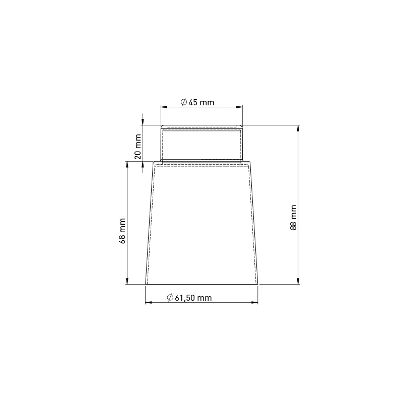Скрытый стопор для цистерны Ø 45|Впускные клапаны| |