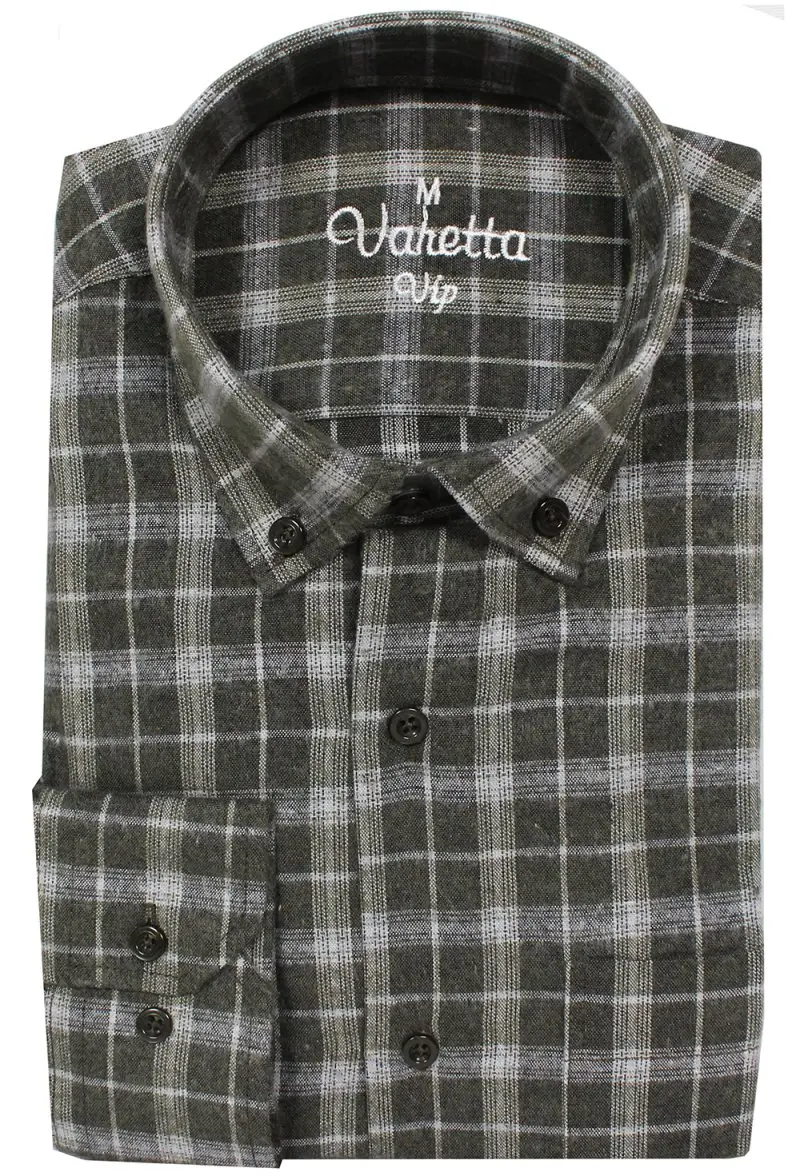 Мужская Фланелевая рубашка s зеленая мужская клетчатая с длинным рукавом