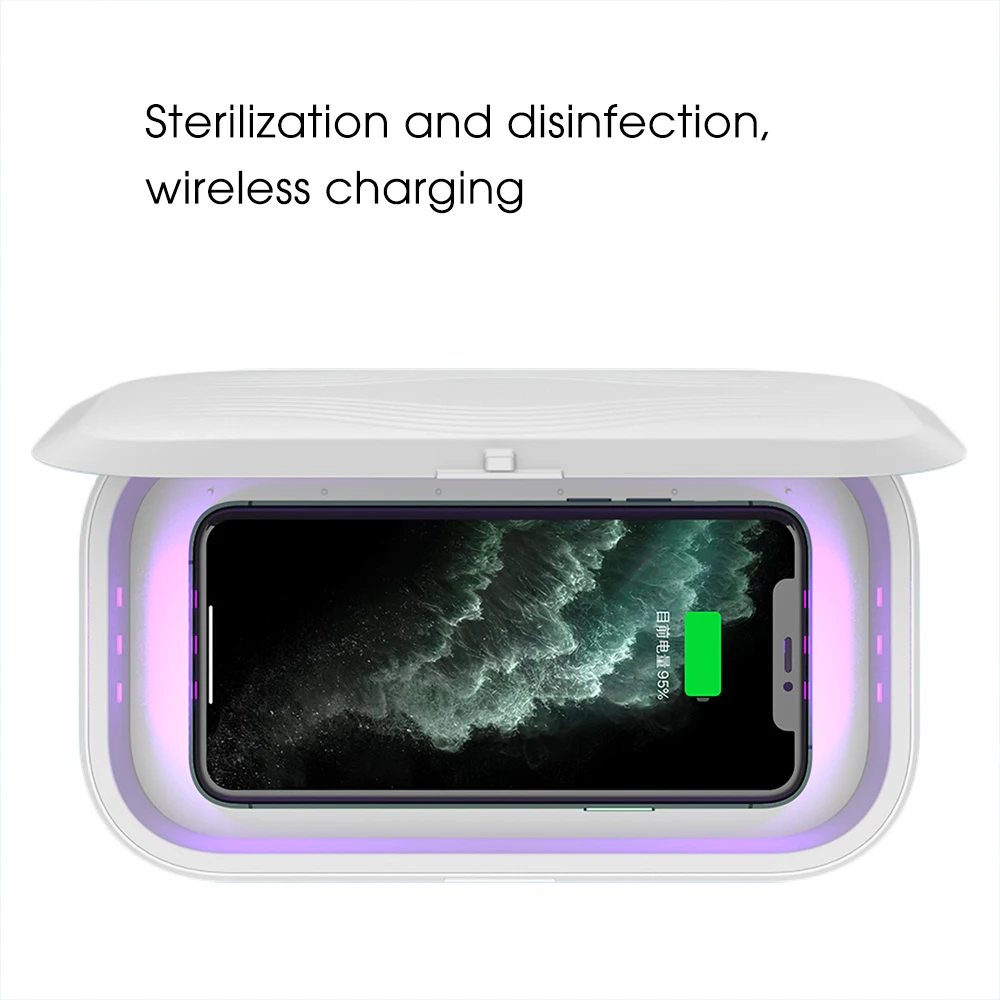 Дезинфицирующее средство для сотового телефона светодиодный бокс УФ светильник