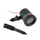 Лазерный новогодний уличный морозостойкий проектор Laser Light Projector  Чёрный