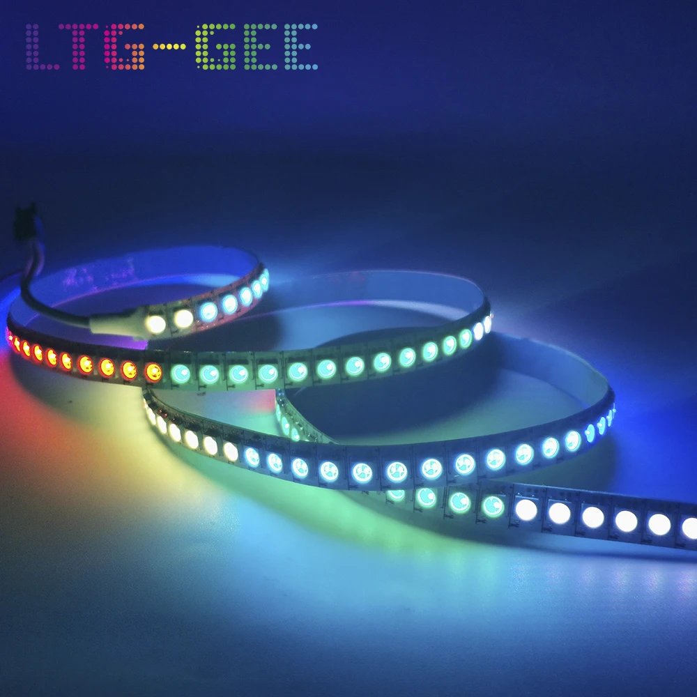LTG GEE DC5V WS2812B 144 светодиодов/м Smartled pixel RGB индивидуально адресуемые светодиодные