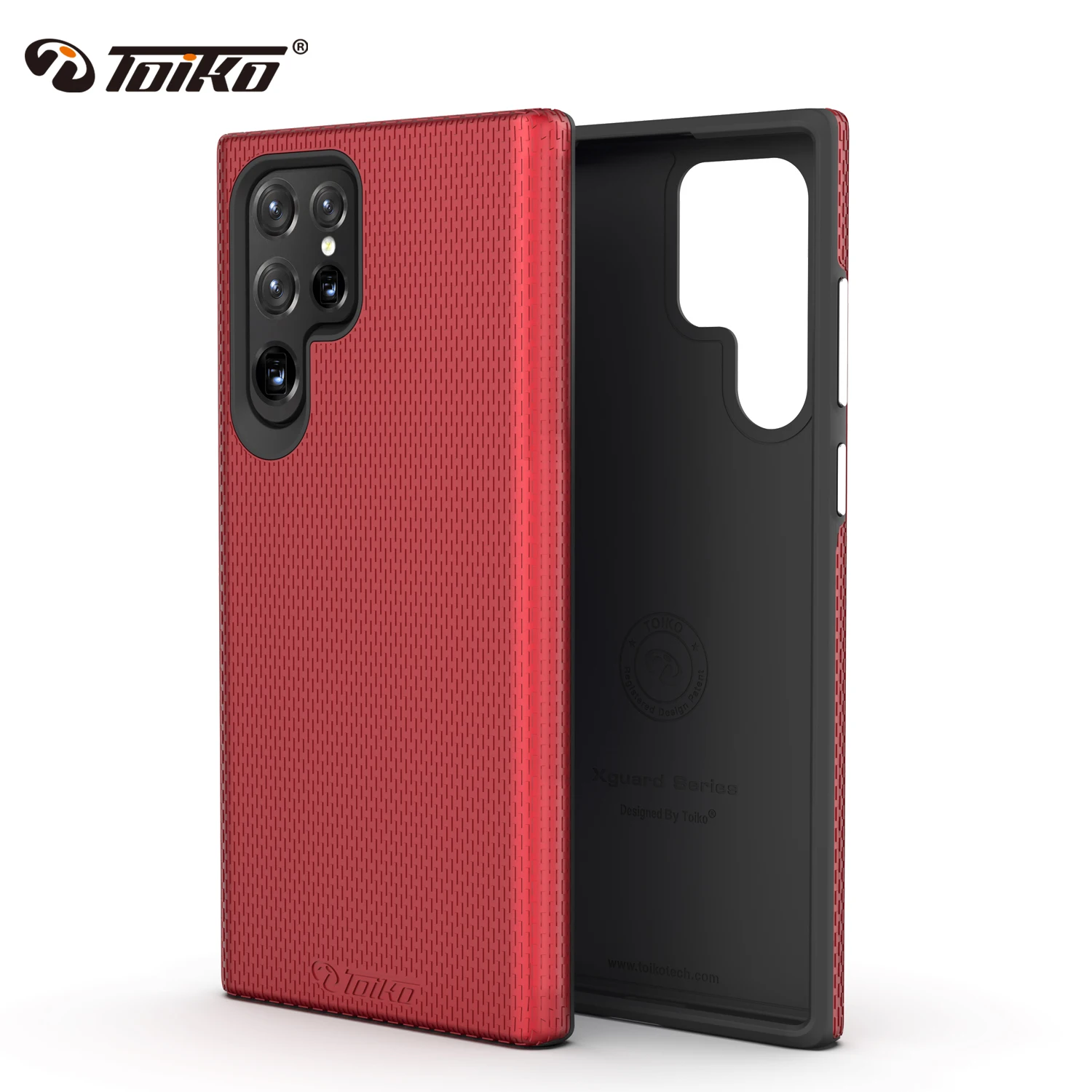 

TOIKO X Guard 2 Layer Protective Case for Samsung Galaxy S22 Plus Ultra Shockproof Armor Shell Hybrid PC TPU Bumper Back Cover
