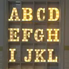 3D светодиодные буквы ночной Светильник 