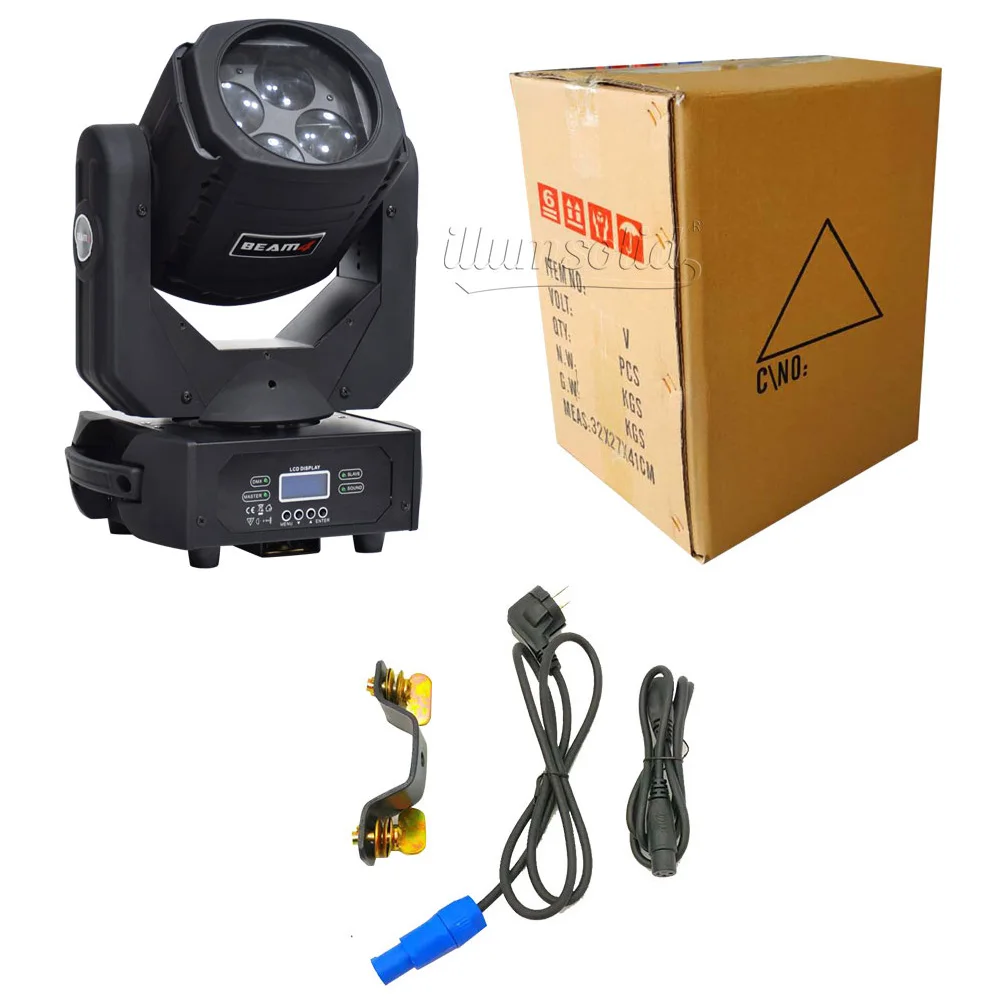 Led Moving Head 4x25w супер луч светильник сценический эффект ing оборудование для диджея