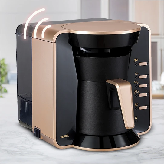 Автоматическая Турецкая кофеварка электрический чайник Мока молочный машина