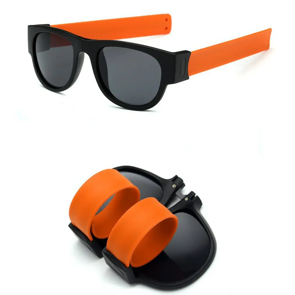 Популярные женские складные солнцезащитные очки унисекс модные для вождения