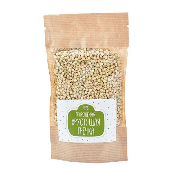 Пророщенная хрустящая гречка Настин Сластин 110 г | Продукты