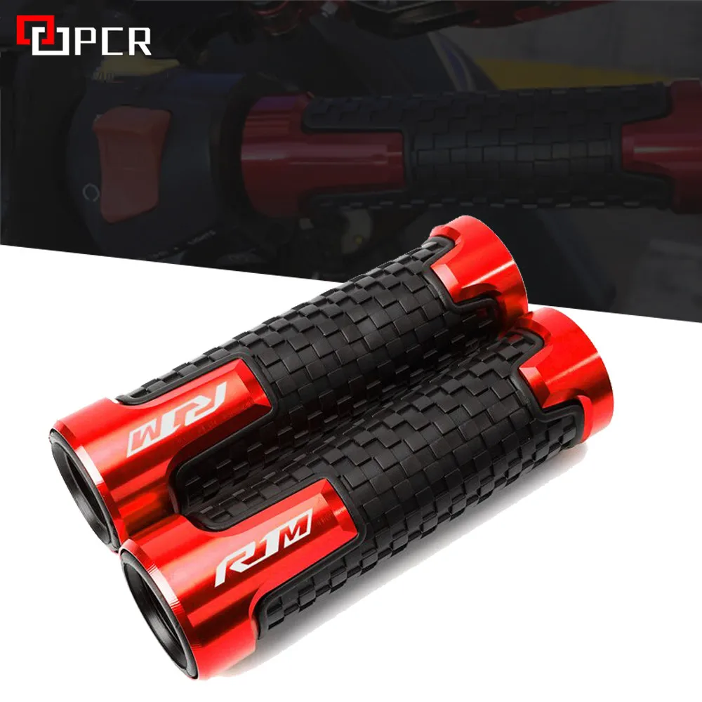 Резиновые пластиковые Углеродные ручки для мотоциклов 22 мм ручные захваты YAMAHA YZF