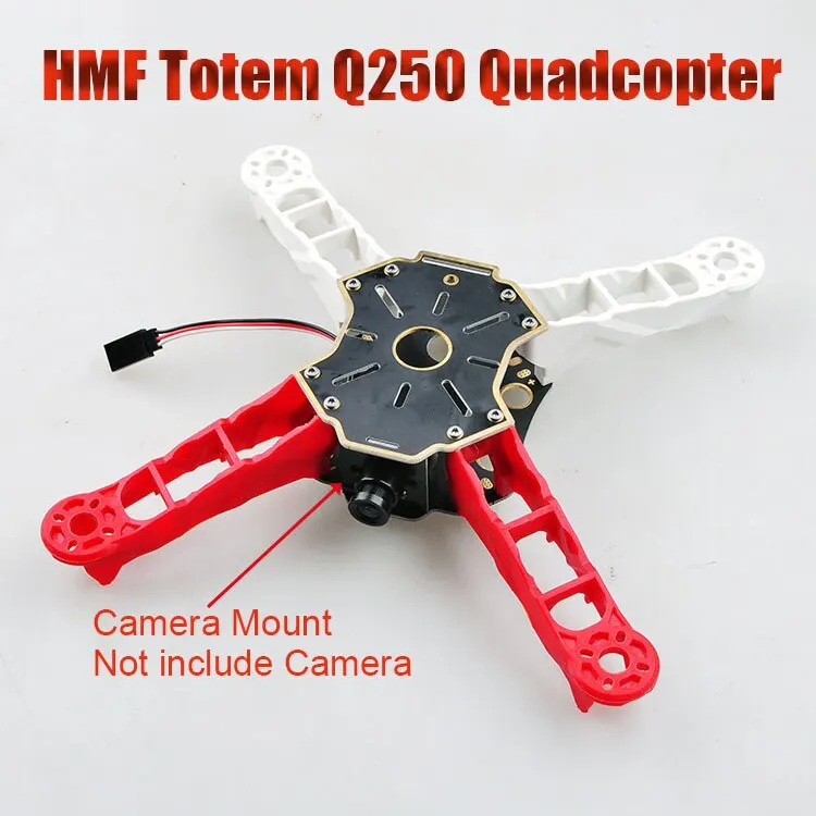 Бесплатная доставка 250 HMF Totem Q250 Мини FPV Квадрокоптер рамка Комплект w/ PCB