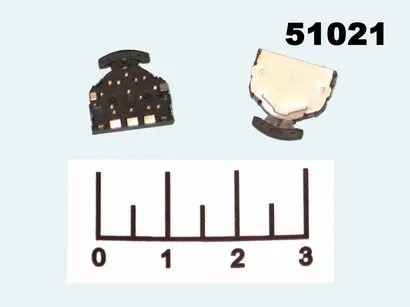 МИКРОПЕРЕКЛЮЧАТЕЛЬ ДВИЖКОВЫЙ 5 КОНТАКТОВ K3-02/LB-300 №21 (S0160) |