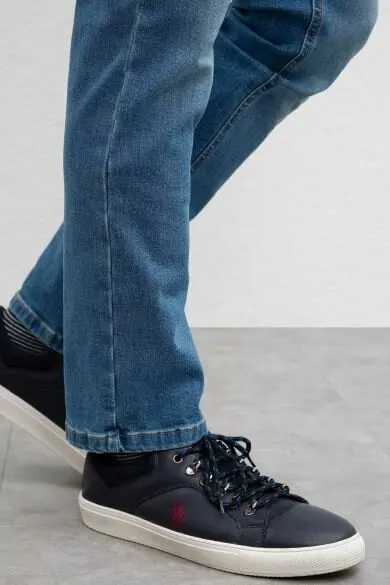 Поло США ASSN. Синие обычные джинсовые брюки|Повседневные брюки| |