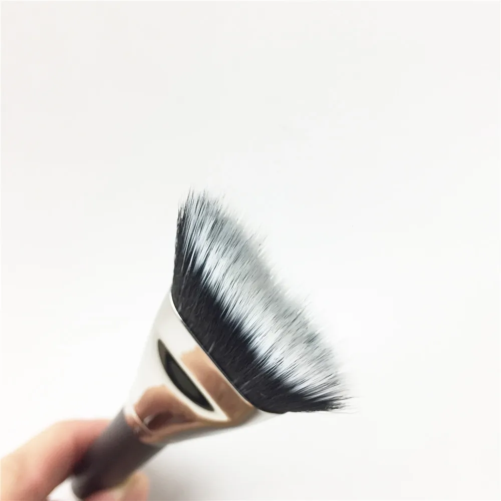 Bdbeauty 164 изогнутая скульптурная кисть с двойным волокном-Угловая Кисть для подчёркивания и контурирования лица