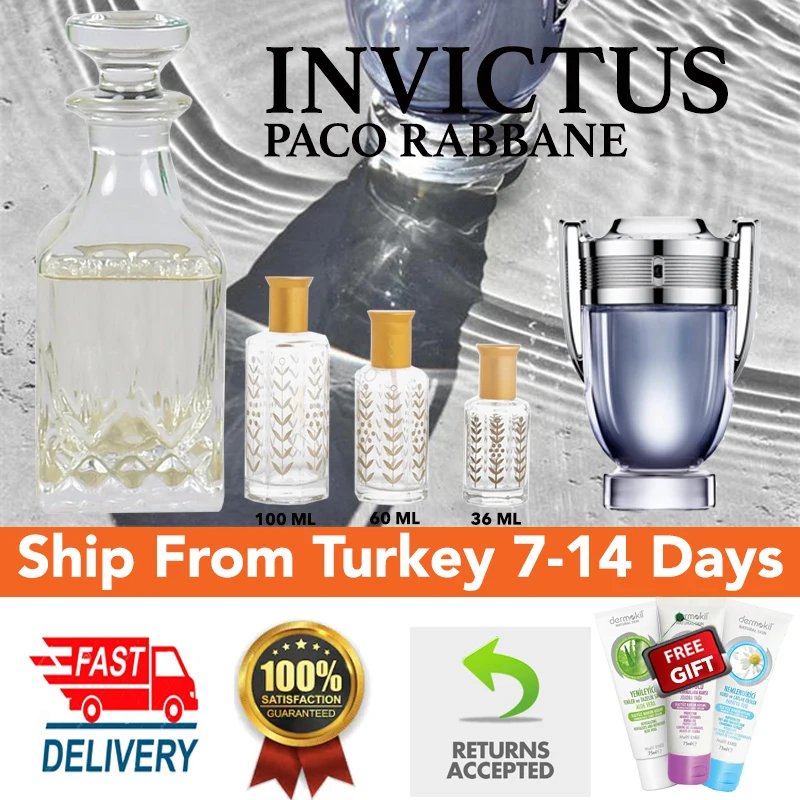Paco rabanne invictus legend inspirado concentrado-forte sem álcool perfume óleo 12ml
