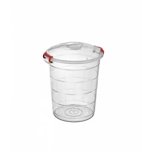 

Food Pulses Storage Container Bucket Transparent 65 liters