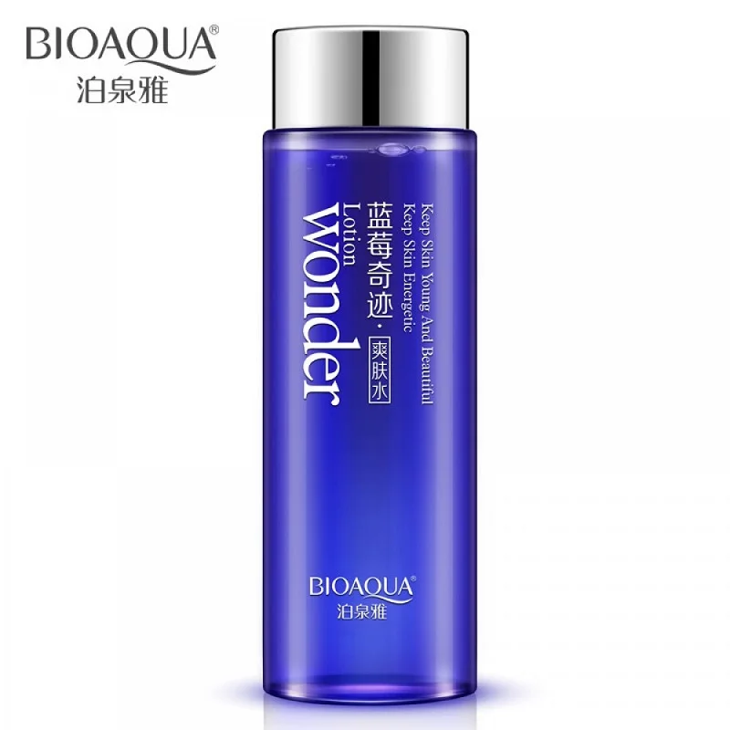 ЛОСЬОН ДЛЯ ЛИЦА С ЭКСТРАКТОМ ЧЕРНИКИ BIOAQUA WONDER LOTION | Красота и здоровье