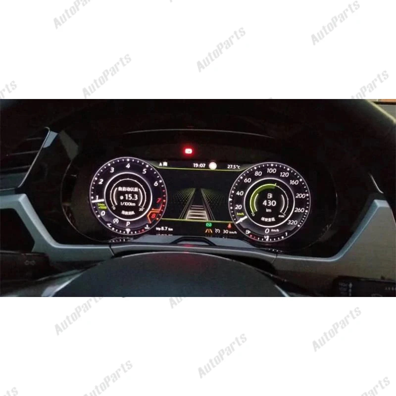 KUKUZ Android 9 для Volkswagen Golf 7 Mk7 2012 ~ 2019 12 3 &quotАвтомобильный ЖК кластер Замена приборной