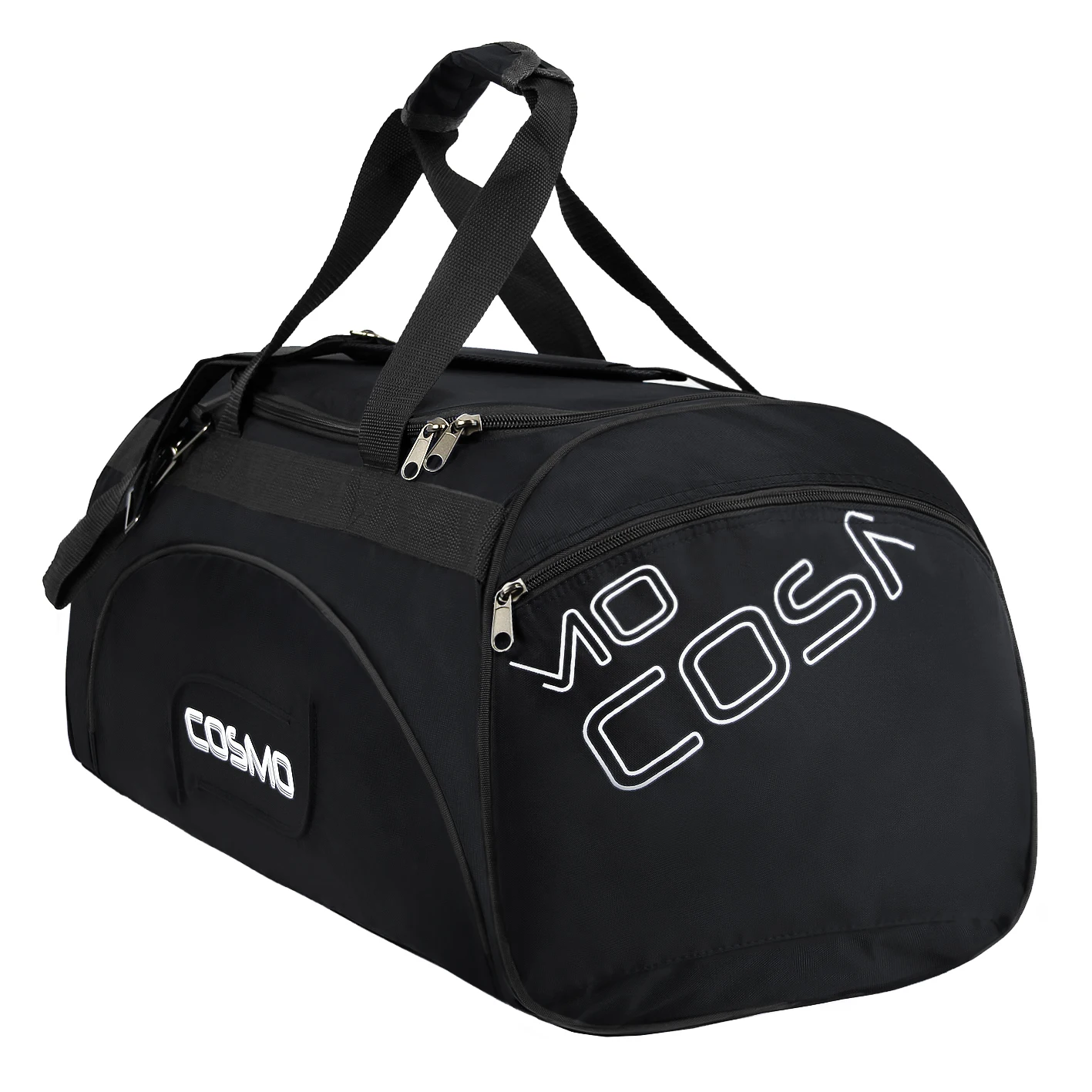 Сумка спортивная мужская и женская через плечо для фитнеса занятий спортом ткань