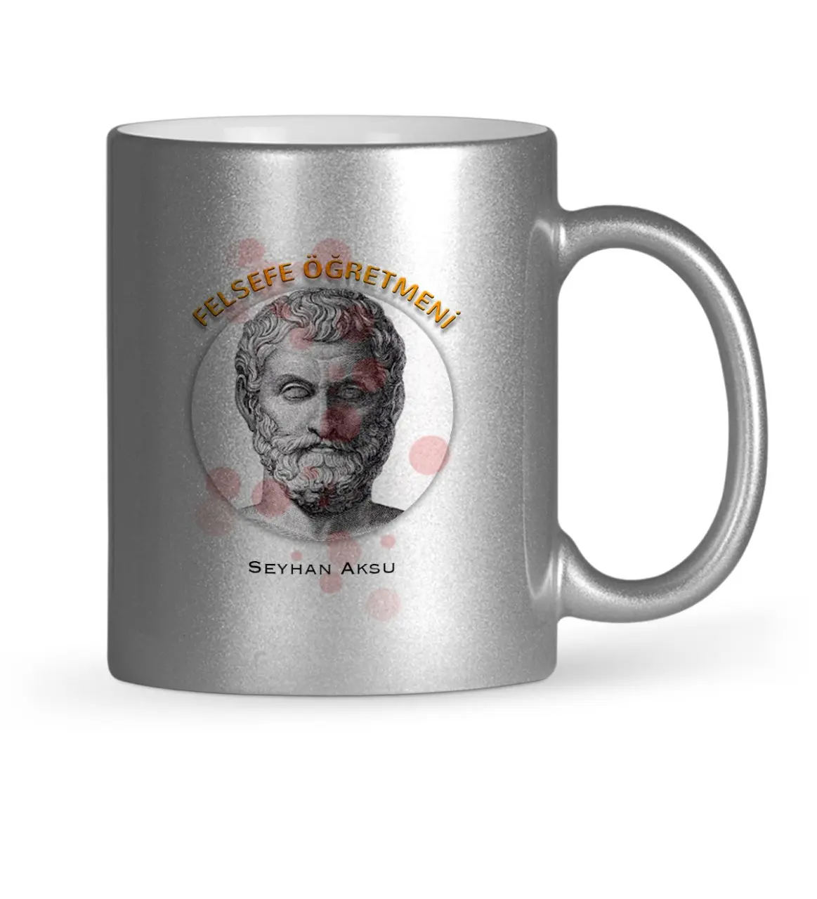 

Personalized a teacher of Philosophy At Silver Gilt Mug Cup-2