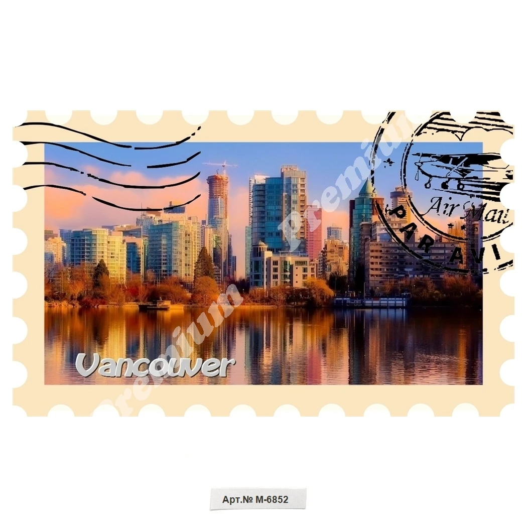 Vancouver Canada souvenir magnet | Fridge Magnets