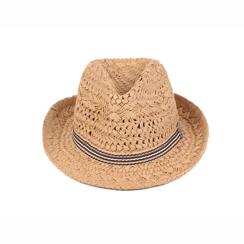 

high quality handmade paper straw hat women's summer sun hat jazz hat wide grass women's Beach Outdoor holiday beach sun hat